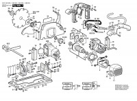 Bosch 0 601 565 042 Un-Hd Port. Circular Saw 240 V / GB Spare Parts